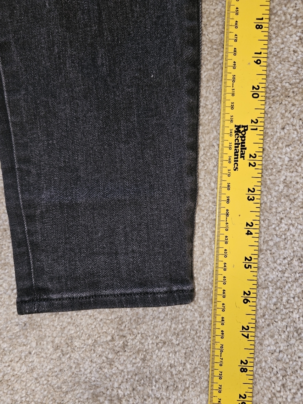 Madewell Black Highrise Skinny Jeans - Picture 4 of 10